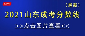 2021年济南市成人高考分数线