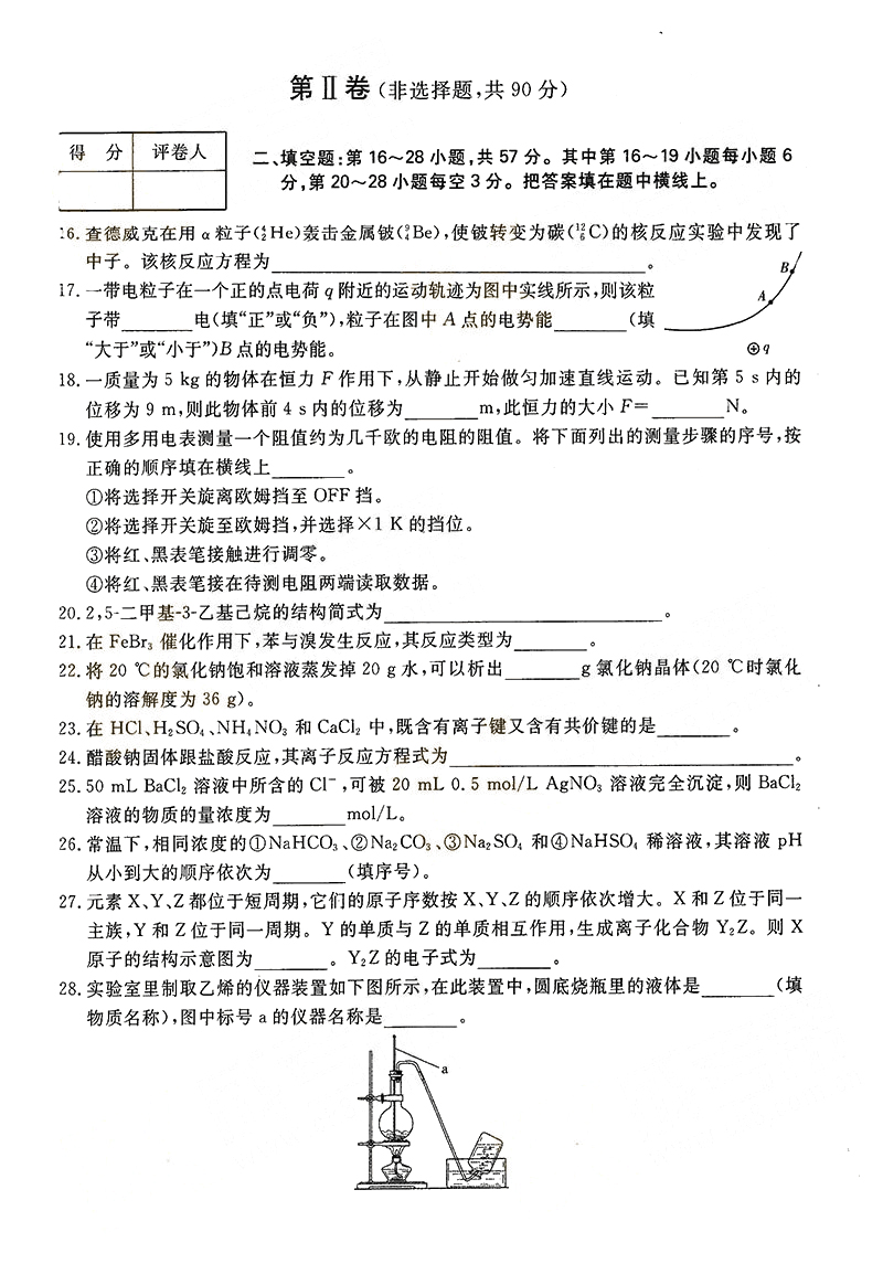 2016ȫ()˸߿ۺϡѧ⼰